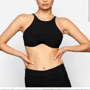 SKIMS Soft Lounge Underwire High Neck Bra